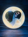 Photo Frame Crystal Circular 15-9 / أطار كرستالي دائري