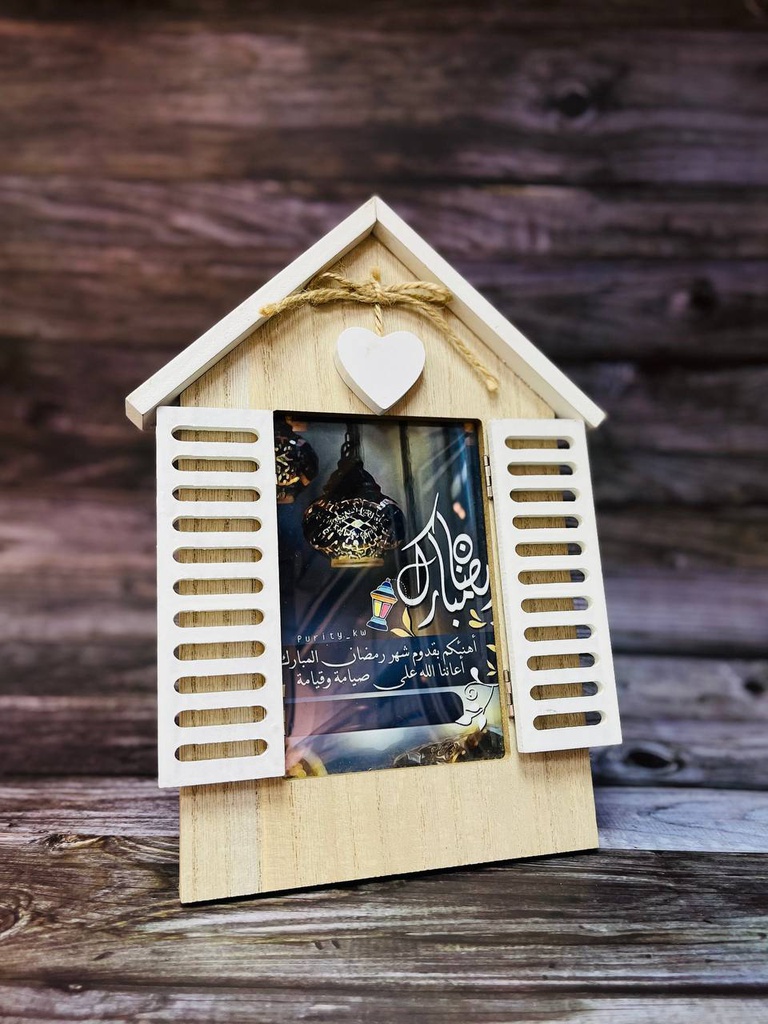 Photo Frame Hut Shaped Small / K7-P