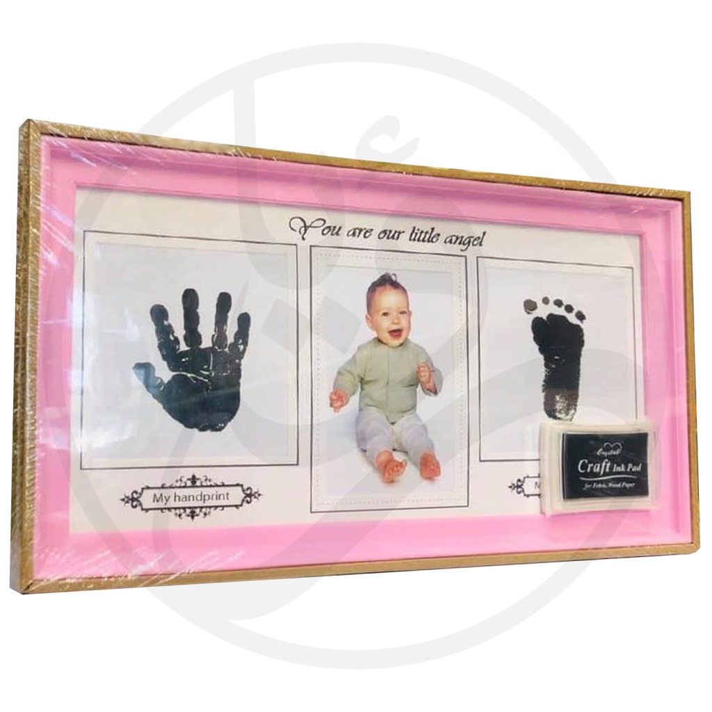 Baby Footprint Frame BFW-P / اطار طفل