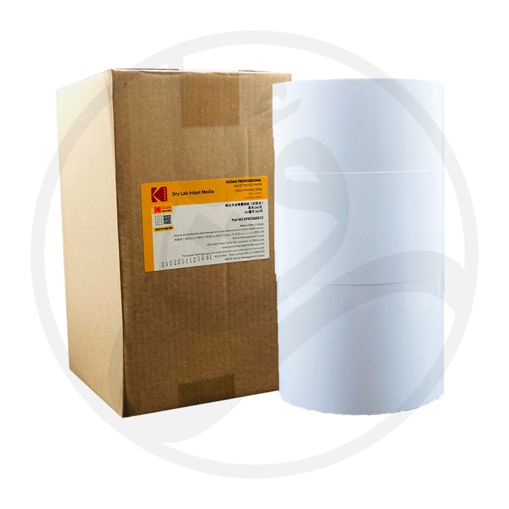 KODAK PROFESSIONAL Glossy Photo Paper 12 inch (305mm X 65m)