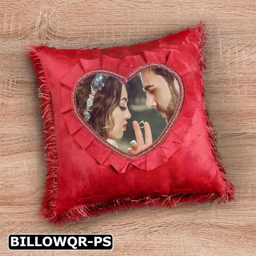 Soft Red Heart Pillow PR-PS / وسادة قلب