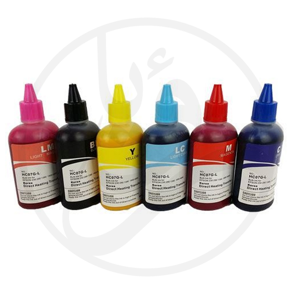 sublimation ink 1set made in Korea HC07G-L/ حبر كوري