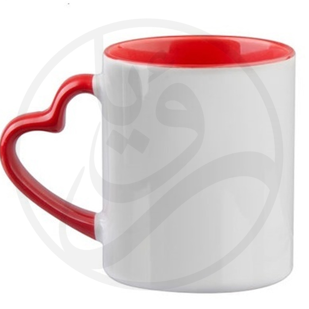 Heart Mug Blank / QS - SP / قدح قلب