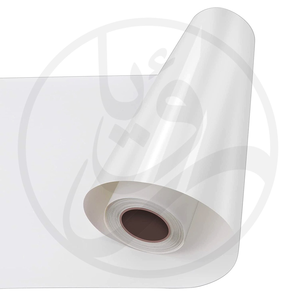 Vinyl Roll - 3D Puff Heat -Transfer - white color - 50cm