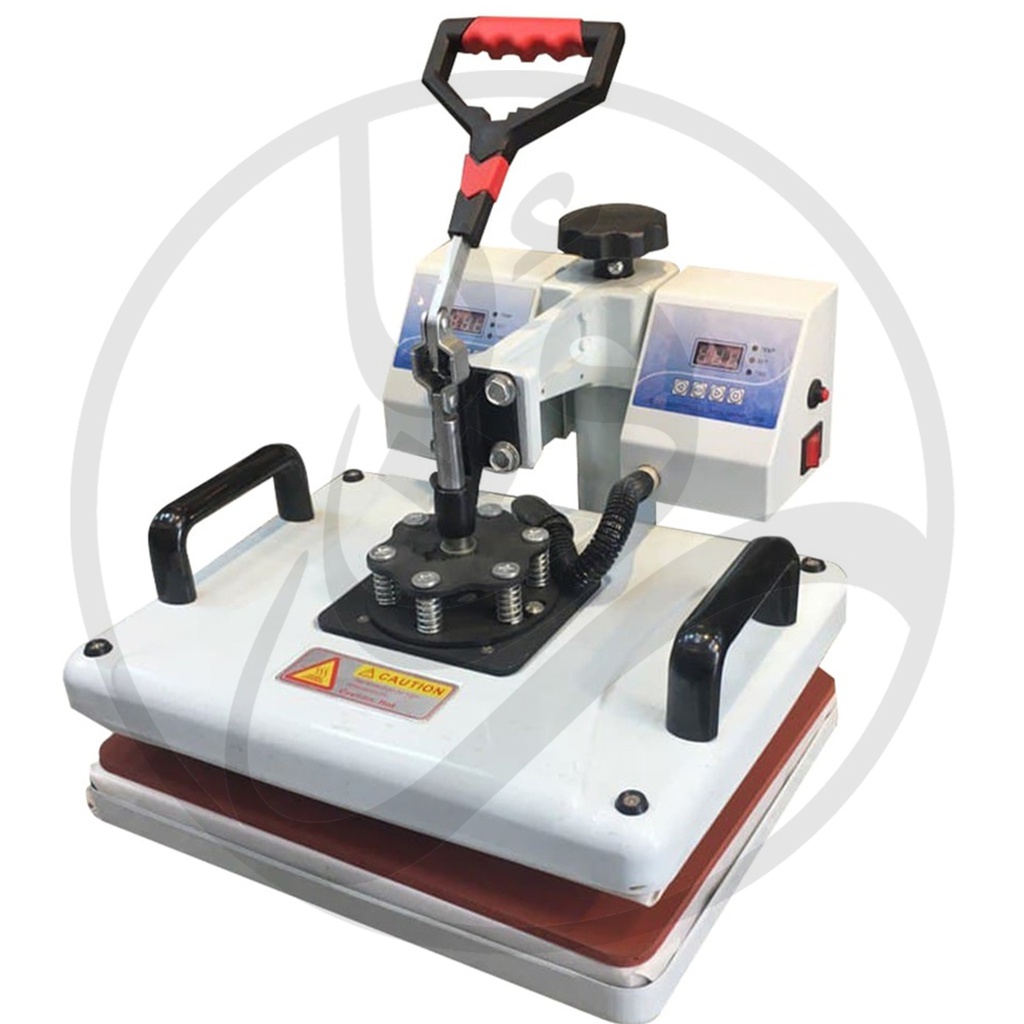 DOUBLE CONTROL COMBO HEAT TRANSFER MACHINE WHITE (SB400C-W220V )