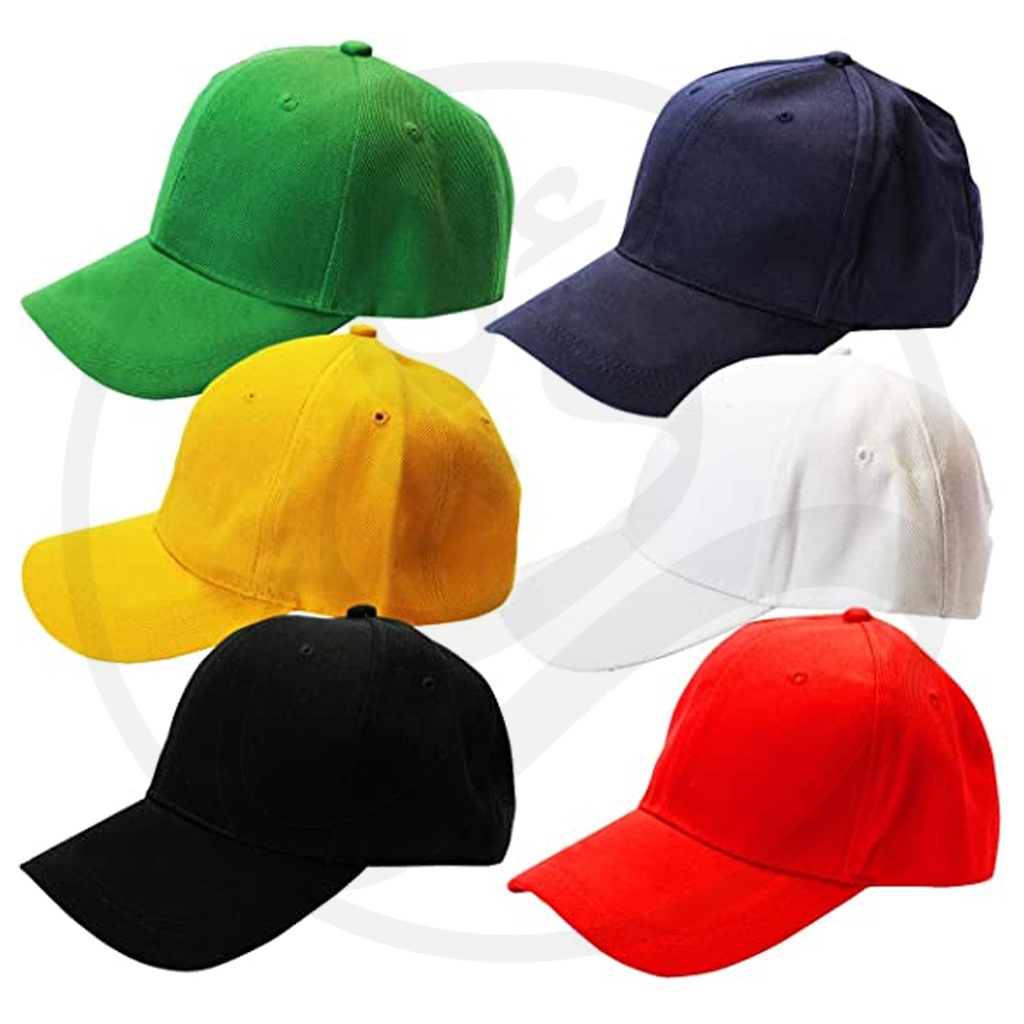 Plain Colored Cap/ قبعة الوان سادة