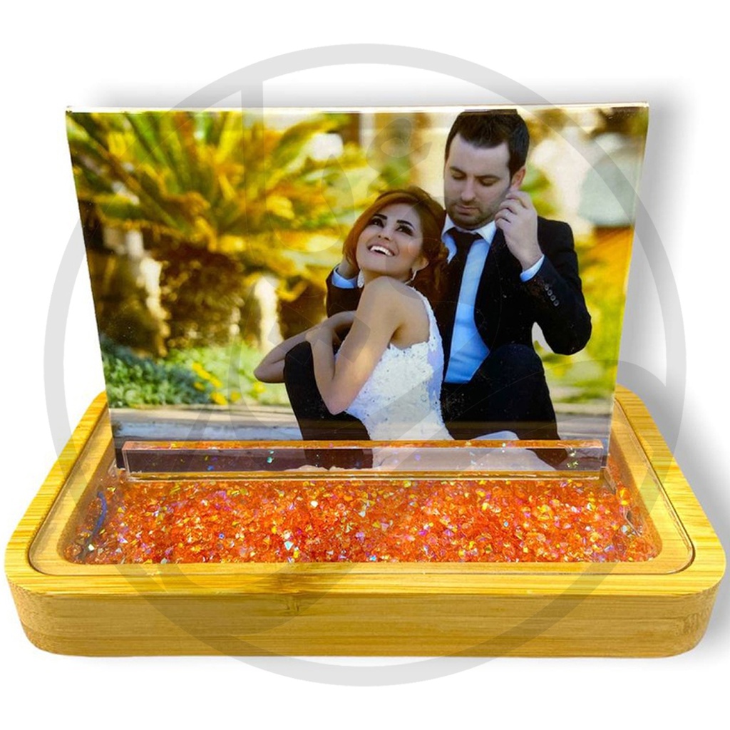 Soft Crystal Photo Frame 5X3