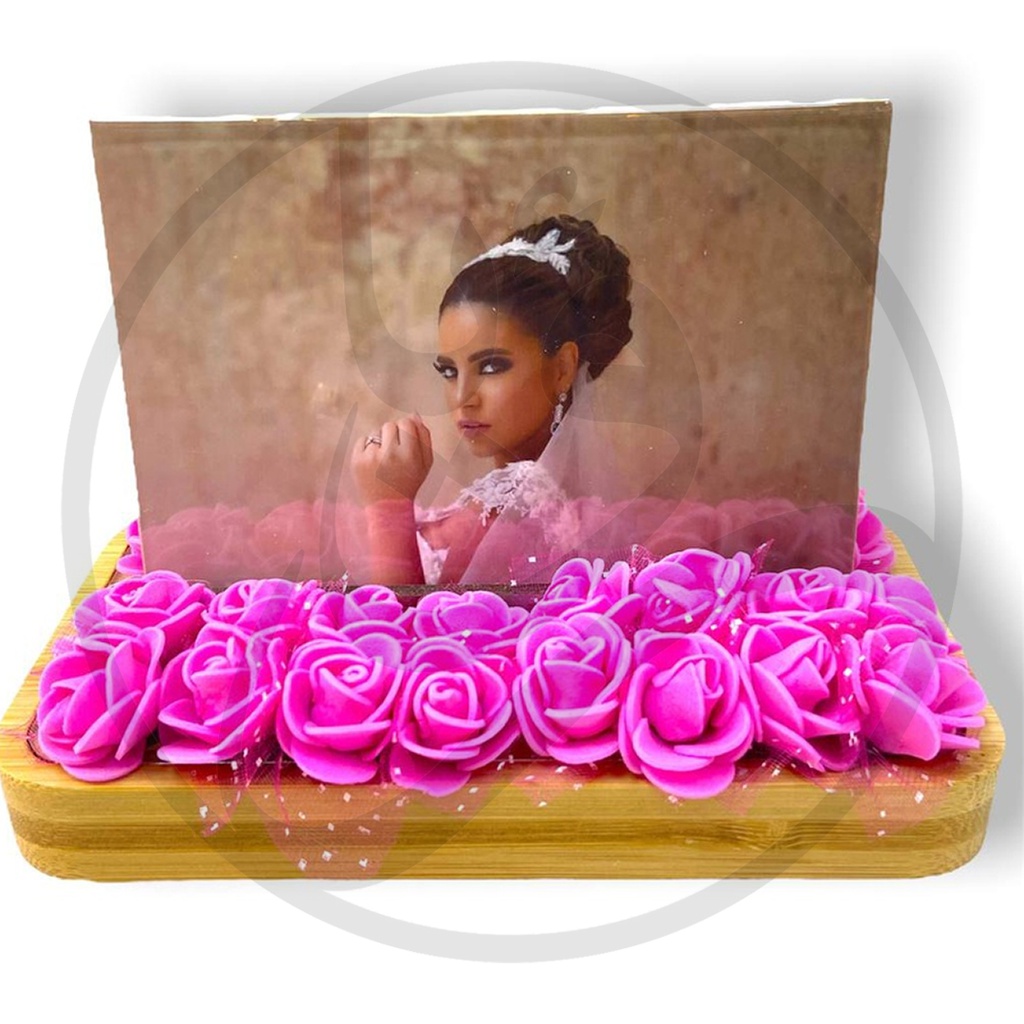 Outdoor Flower Photo Frame 5X3