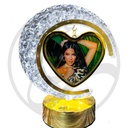 Crescent Crystal Photo Frame Y45/ هلال كرستال اطار صور