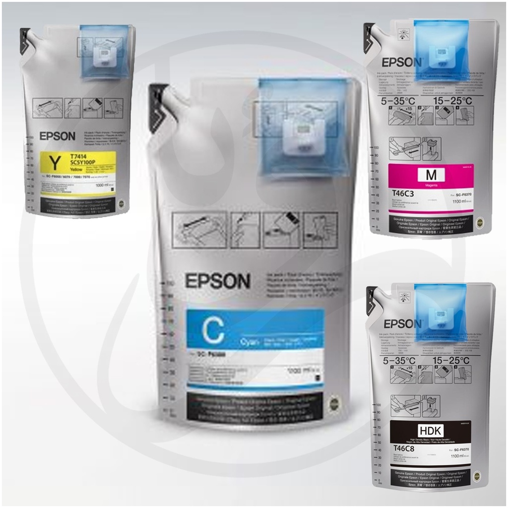 ULTRACHROME DS Hight Density ink 1.6Lx2 for (F6400/6440/6400H/6460H) C13T53