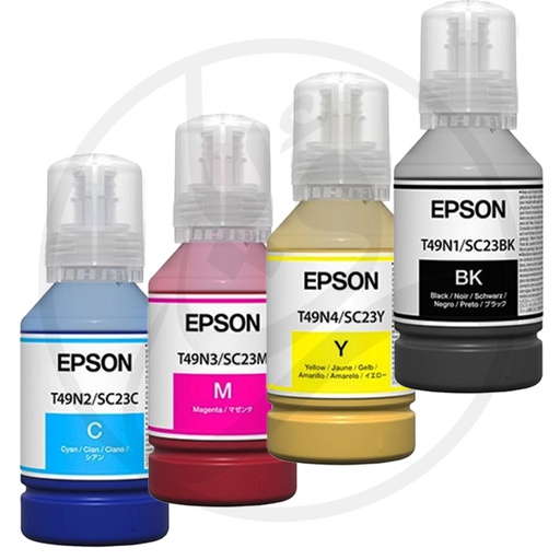 Tintas Sublimación Epson SC-F100/F500/F501 - 140ml